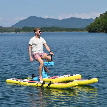 JTRDA inflatable water pedal bike set
