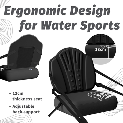 Inflatable seat+Oxford cloth backrest