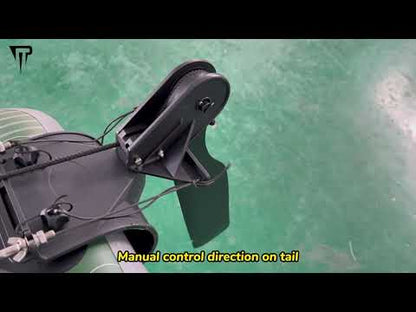 JTRDA 2026 New 350cm Mirage Pedal Drive (Penguin type) Fin Flap Drive Inflatable Fishing Kayak