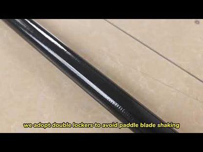 JTRDA Double Lockers Fiberglass Pole Paddle