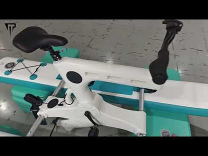 JTRDA充气水上脚踏自行车套装，适合1人或2人使用