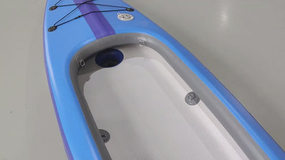 Inflatable Drop Stitch Single Person Kayak Double Chamber